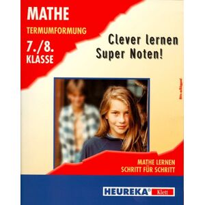 GEBRAUCHT Mathe lernen Schritt für Schritt, CD-ROMs, Neuausgabe, Termumformungen, 7./8. Klasse, 1 CD-ROM - Preis vom 16.05.2024 04:53:48 h