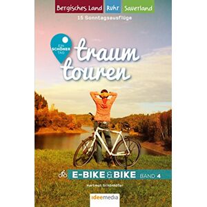 Hartmut Schönhöfer - GEBRAUCHT Traumtouren E-Bike & Bike Band 4: Ein schöner Tag - 15 Sonntagstouren mit E-Bike & Bike. Bergisches Land, Sauerland, Ruhrgebiet - Preis vom 19.05.2024 04:53:53 h