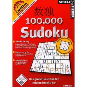 Franzis Verlag - GEBRAUCHT 100.000 Sudoku - Preis vom 15.05.2024 04:53:38 h