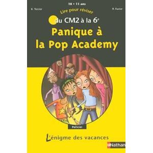Karine Tercier - GEBRAUCHT Panique à la Pop Academy : Du CM2 à la 6e (L'Enigme des Va) - Preis vom 20.05.2024 04:51:15 h