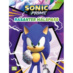 Sonic Prime: Rasanter Malspaß: Mehr als 60 Ausmalmotive aus der Netflix-Serie (ab 4 Jahren)