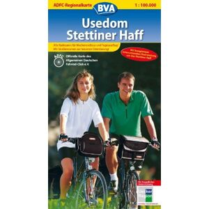 GEBRAUCHT Usedom /Stettiner Haff: ADFC-Regionalkarte 1:100.000 - Preis vom 19.05.2024 04:53:53 h