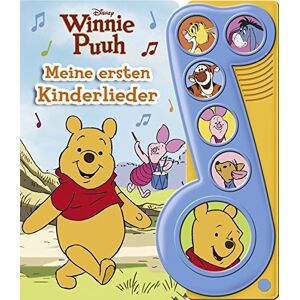 Phoenix International Publications (pikids) - GEBRAUCHT Winnie Puuh - Meine ersten Kinderlieder - Liederbuch mit Sound - Disney-Pappbilderbuch mit 6 Melodien - Preis vom 17.05.2024 04:53:12 h