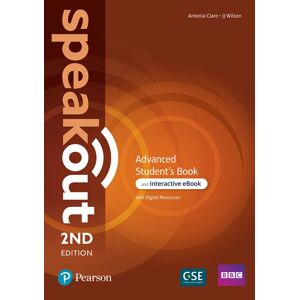 - Speakout Advanced 2nd Edition Students' Bookk & Interactive eBook with Digital Resources Access Code