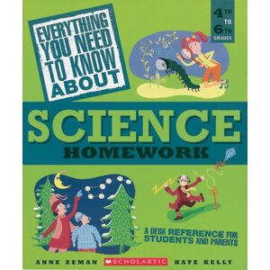 Anne Zeman - GEBRAUCHT Everything You Need to Know about Science Homework: 4th to 6th Grades (Everything You Need to Know about (Scholastic Paperback)) - Preis vom 16.05.2024 04:53:48 h