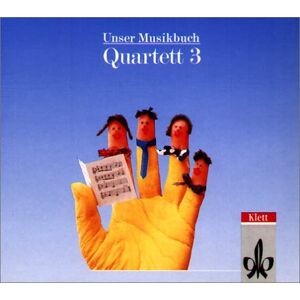 Peter Fuchs - GEBRAUCHT Unser Musikbuch, Quartett, 3. Schuljahr, 1 CD-Audio - Preis vom 01.06.2024 05:04:23 h