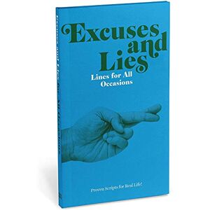 GEBRAUCHT Knock Knock Excuses & Lies Lines for All Occasions: Paperback Edition - Preis vom 21.05.2024 04:55:50 h