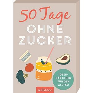 GEBRAUCHT 50 Tage ohne Zucker. Ideenkärtchen für den Alltag - Preis vom 01.06.2024 05:04:23 h