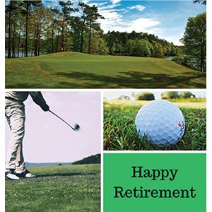 Bell, Lulu And - Golf Retirement Guest Book (Hardcover): Retirement book, retirement gift, Guestbook for retirement, retirement book to sign, message book, memory book, keepsake, golf retirement book, retirement card