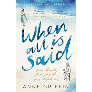 Anne Griffin - GEBRAUCHT When All is Said: The Number One Irish bestselling phenomenon - Preis vom 01.06.2024 05:04:23 h