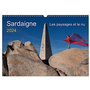 Martin Zurmühle - Sardaigne - Les paysages et le nu (Calendrier mural 2024 DIN A3 horizontal), CALVENDO calendrier mensuel