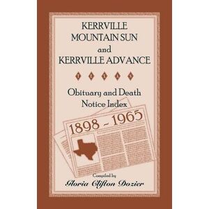 Dozier, Gloria Clifton - Kerrville Mountain Sun and Kerrville Advance Obituary and Death Notice Index, 1898-1965