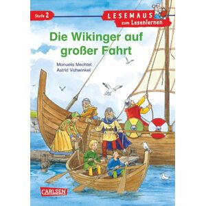 Manuela Mechtel - GEBRAUCHT LESEMAUS zum Lesenlernen Stufe 2: Die Wikinger auf großer Fahrt - Preis vom 01.06.2024 05:04:23 h