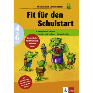 Angela Hüskes - GEBRAUCHT Fit für den Schulstart: Mengen und Zahlen, Formen und Farben, Konzentration (4 bis 6 Jahre) (Die kleinen Lerndrachen) - Preis vom h