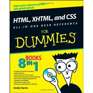 Andy Harris - GEBRAUCHT HTML, XHTML, and CSS All-in-One Desk Reference For Dummies (For Dummies (Computers)) - Preis vom h