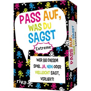 Emma Hegemann - Pass auf, was du sagst – Extreme: Wer bei diesem Spiel »Ja«, »Nein« oder »Vielleicht« sagt, verliert!   Das Original. Das perfekte Geschenk zu Geburtstag, Weihnachten. Ab 18 Jahren