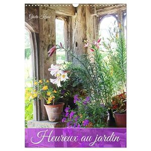 Gisela Kruse - Heureux au jardin (Calendrier mural 2024 DIN A3 horizontal), CALVENDO calendrier mensuel: Quoi de plus agréable que de profiter d'un jardin en fleurs
