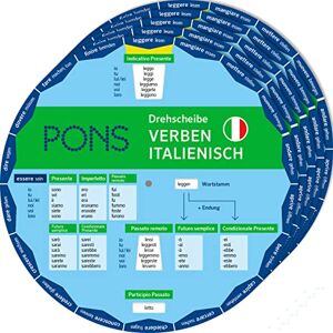 PONS Drehscheibe Verben Italienisch: Unregelmäßige Verben schnell nachschauen Verpackungseinheit 5 Exemplare (5 x 3-12-516373-0)