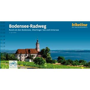 Esterbauer Verlag - Bodensee-Radweg: Rund um den Bodensee, Überlinger See und Untersee. 1:50.000, 265 km, GPS-Tracks Download, LiveUpdate (Bikeline Radtourenbücher)