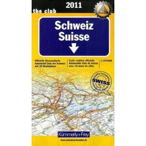 Hallwag - GEBRAUCHT Schweiz 1 : 275 000. Ausgabe 2010: Offizielle Straßenkarte Automobilclub der Schweiz mit 10 Stadtplänen - Preis vom 19.05.2024 04:53:53 h