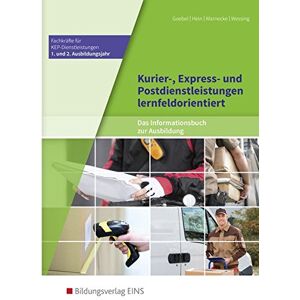 Matthias Goebel - GEBRAUCHT Fachkräfte für Kurier-, Express- und Postdienstleistungen: Kurier-, Express- und Postdienstleistungen lernfeldorientiert: Das Informationsbuch zur ... - 1. und 2. Ausbildungsjahr: Schülerband - Preis vom 01.06.2024 05:04:23 h