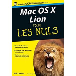 Bob LeVitus - GEBRAUCHT Mac OS X Lion pour les Nuls - Preis vom 16.05.2024 04:53:48 h