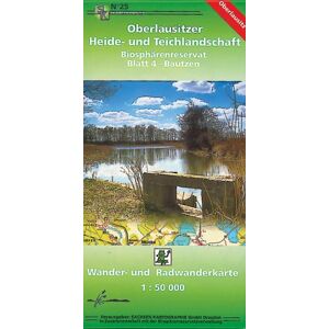 GEBRAUCHT Oberlausitzer Heide- und Teichlandschaft - Blatt 4 Biosphärenreservat/ Bautzen: Wander- und Radwanderkarte. 1:50 000 - Preis vom 16.05.2024 04:53:48 h