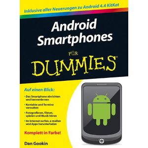 Dan Gookin - GEBRAUCHT Android-Smartphones für Dummies (Fur Dummies) - Preis vom 19.05.2024 04:53:53 h