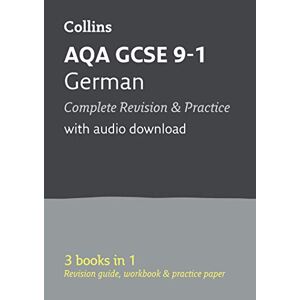 Collins GCSE - GEBRAUCHT AQA GCSE 9-1 German All-in-One Complete Revision and Practice: Ideal for home learning, 2023 and 2024 exams (Collins GCSE Grade 9-1 Revision) - Preis vom h