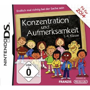 Franzis Buch & Software Verlag - GEBRAUCHT Konzentration & Aufmerksamkeit 1.-4. Klasse 2014 - Preis vom 15.05.2024 04:53:38 h