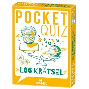 Webel, Matthias Leo - GEBRAUCHT Moses. Pocket Quiz Logikrätsel - 50 Rätsel-Fragen und Knobeleien für Klein und Groß, Für Kinder & Jugendliche ab 12 Jahren und Erwachsene - Preis vom h