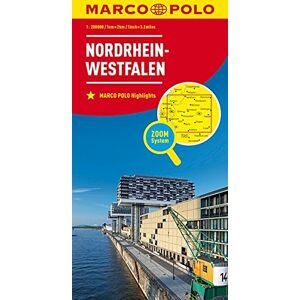 GEBRAUCHT MARCO POLO Karte Deutschland Blatt 5 Nordrhein-Westfalen 1:200 000 (MARCO POLO Karten 1:200.000) - Preis vom h