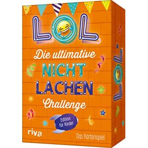 LOL – Die ultimative Nicht-lachen-Challenge – Edition für Kinder: Das Kartenspiel. Mit den besten Witzen, Flachwitzen, Scherzfragen. Ab 6 Jahren. Partyspiel für Kindergeburtstage