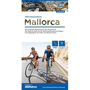 BVA Bielefelder Verlag GmbH & Co. KG - GEBRAUCHT ADFC-Regionalkarte Mallorca, 1:75.000, reiß- und wetterfest, GPS-Tracks Download: Die schönsten Radtouren auf der Sonneninsel. Die Mallorca-Karte mit ... Wanderrouten. (ADFC-Regionalkarte 1:75000) - Pre