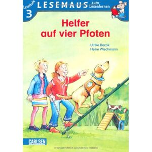 Ulrike Barzik - GEBRAUCHT LESEMAUS zum Lesenlernen Stufe 3, Band 506: Helfer auf vier Pfoten: Lesestufe 3 - Preis vom 21.05.2024 04:55:50 h