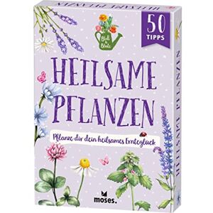 Bärbel Oftring - GEBRAUCHT moses. Blatt & Blüte Heilsame Pflanzen – Pflanze dir dein heilsames Ernteglück, 50 Karten mit Tipps rund um Heilpflanzen wie Kräuter und Blumen, Rezepte zu Heilmitteln aus dem eigenen Garten - Preis vom 19.05.2024 04:53:53 h