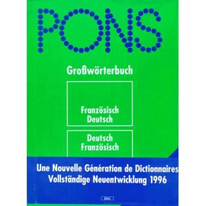 GEBRAUCHT PONS Großwörterbuch, Französisch, mit Daumenregister - Preis vom h