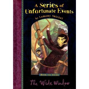 Lemony Snicket - GEBRAUCHT Snicket, Lemony, Vol.3 : The Wide Window; Das zerbrochene Fenster, engl. Ausgabe (A Series of Unfortunate Events) - Preis vom h