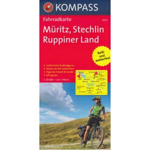 KORA-3027 MÜRITZ - STECHLIN 1:70T - 2. Auflage 2014 -  Fahrradkarten