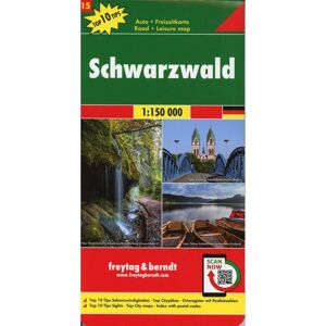 Schwarzwald, Autokarte 1:150.000, Top 10 Tips, Blatt 15 -  Straßenkarten