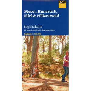 ADAC Regionalkarte Blatt 11 Mosel, Eifel, Hunsrück, Pfälzer Wald 1:150 000 -  Straßenkarten