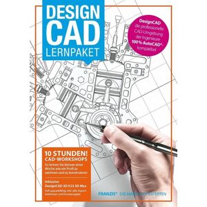 Franzis Buch & Software Verlag Designcad Lernpaket: Designcad - Die Professionelle Cad-Umgebung Der Ingenieure (100% Autocad - Kompatibel)