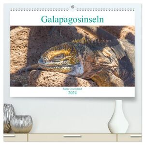Calvendo Die Galapagosinseln - Santa Cruz Island (Hochwertiger Premium Wandkalender 2024 Din A2 Quer) Kunstdruck In Hochglanz