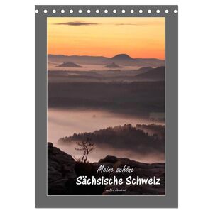 Meine Schöne Sächsische Schweiz (Tischkalender 2024 Din A5 Hoch) Calvendo Monatskalender