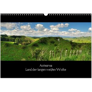 Calvendo Verlag Aotearoa - Land Der Langen Weißen Wolke (Wandkalender 2024 Din A3 Quer) Calvendo Monatskalender