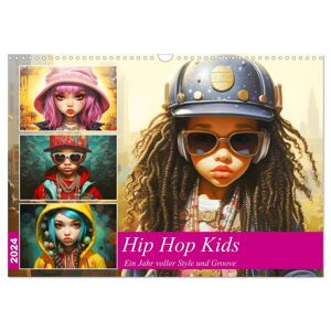 Hip Hop Kids. Ein Jahr Voller Style Und Groove (Wandkalender 2024 Din A3 Quer) Calvendo Monatskalender