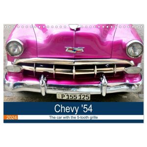 Chevy '54 - The Car With The 5-Tooth Grille (Wall Calendar 2024 Din A4 Landscape) Calvendo 12 Month Wall Calendar