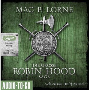 Tonpool Medien Die Große Robin-Hood-Saga 10 Audio-Cd Mp3