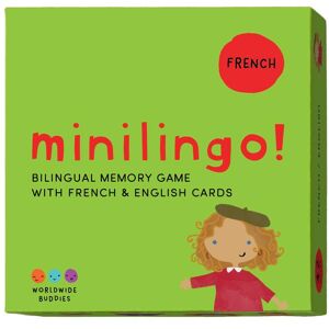 Worldwide Buddies Minilingo French / English Bilingual Flashcards