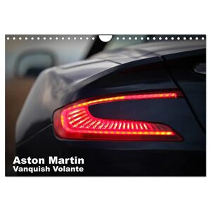 Aston Martin Vanquish Volante / Uk-Version (Wall Calendar 2025 Din A4 Landscape) Calvendo 12 Month Wall Calendar